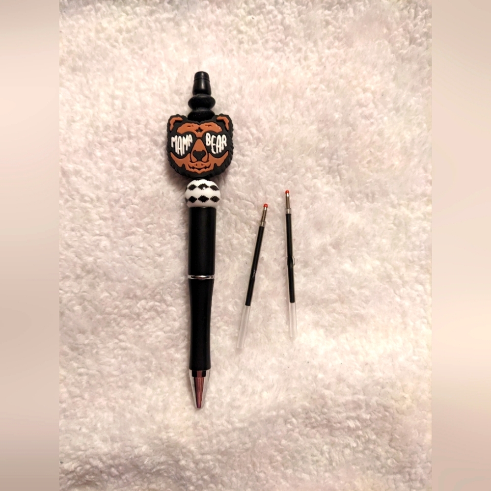 Mama Bear Beaded Pen